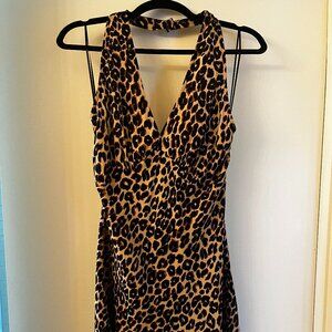 Reformation Delanie Dress Brown - Size L